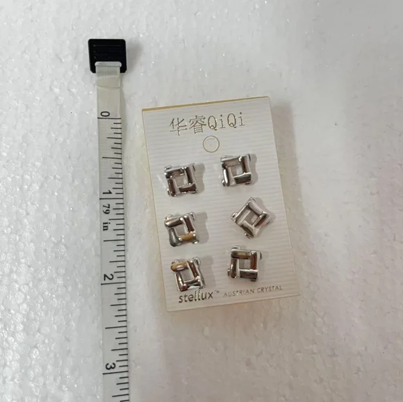 18 Sets Style Earrings Boho Gold Silver Blue Purple Dangling Round Dot - Picture 7 of 10